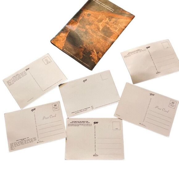 Vintage 70s Desert Arizona Grand Canyon unused postcards and road map ephemera - Picture 3 of 13